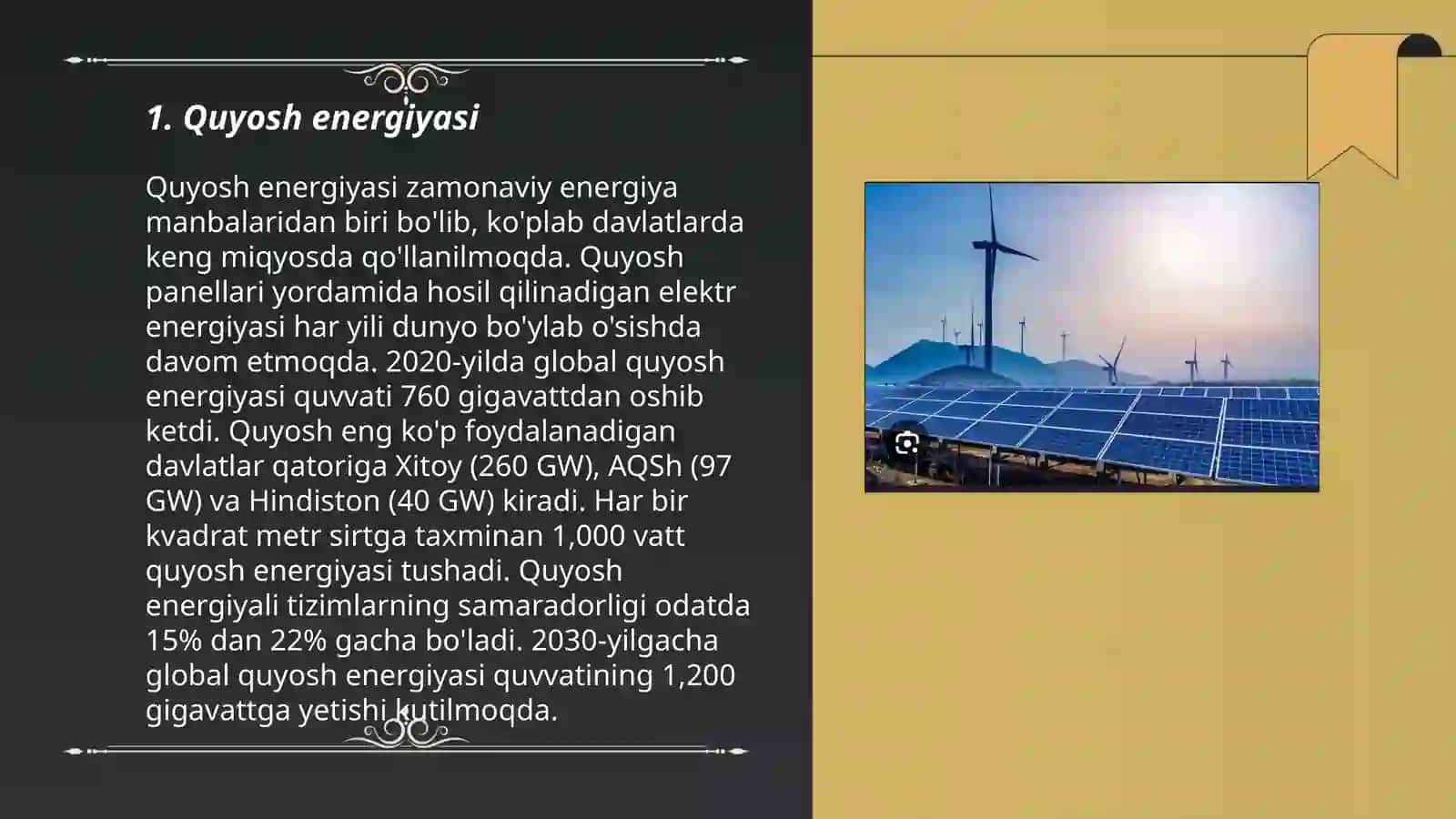 Qayta tiklanuvchi energiya manbalari 3