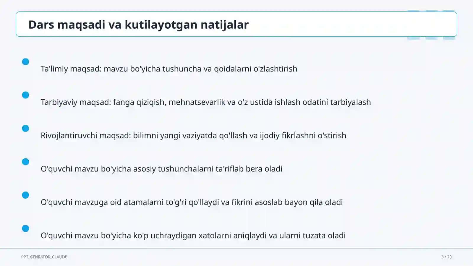Bola huquqlari to'g'risidagi konvensiya (9-sinf) 3