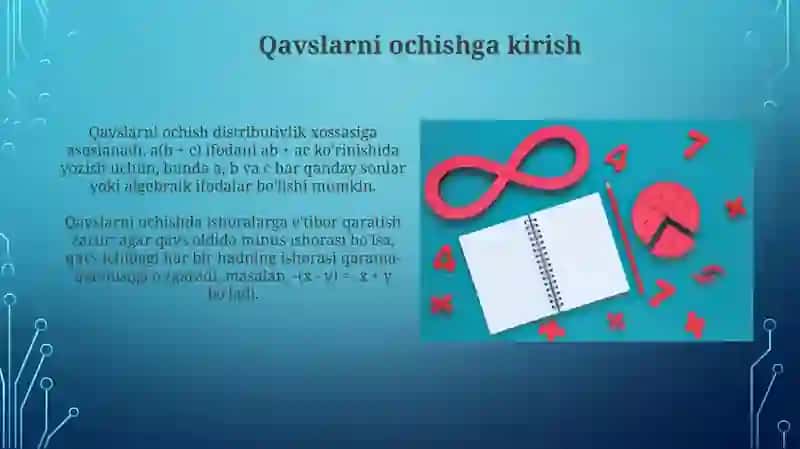 Qavslarni ochish 3