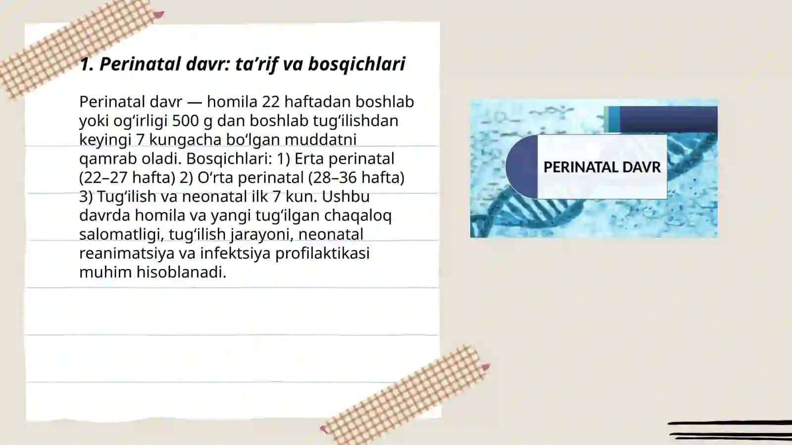 Perinatal davr 3