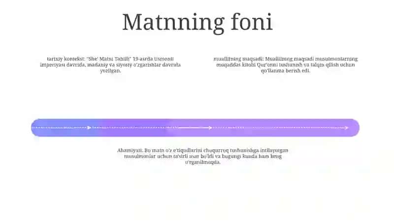 She' Matni Tahlili 3