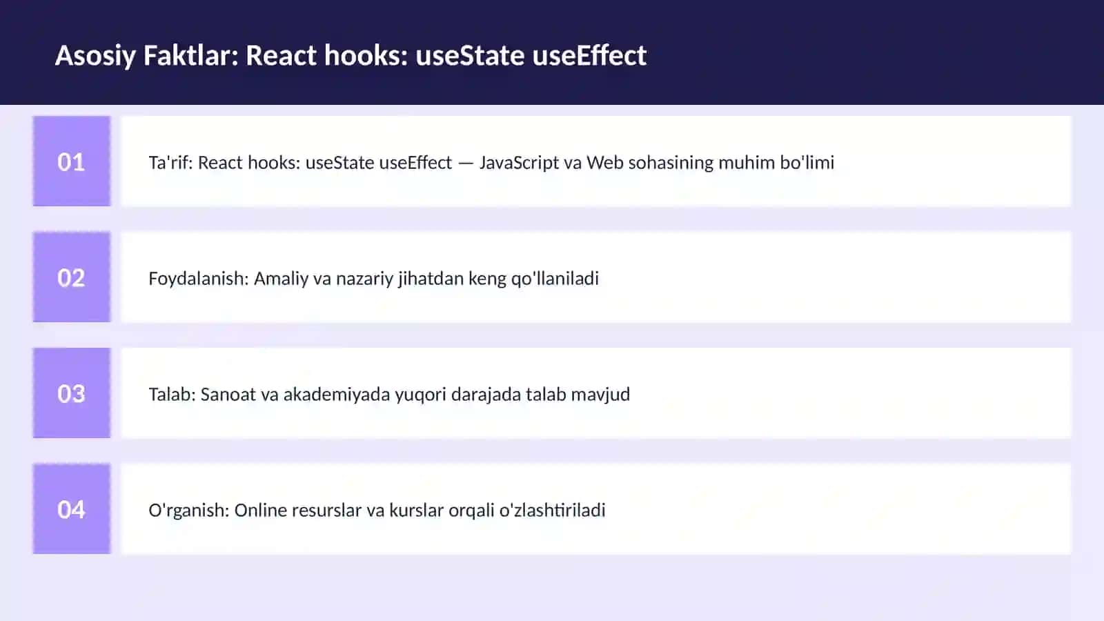 React hooks: useState useEffect 3