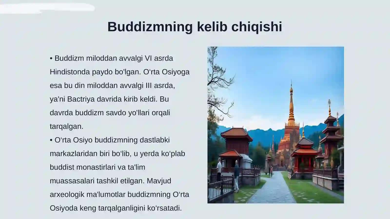 O‘rta Osiyoda buddizmning o’rni 3