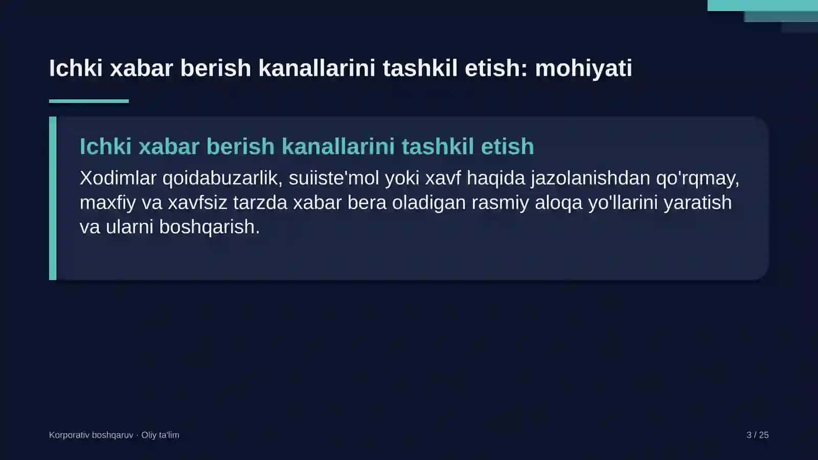 sport tovarlari do'konlarida ichki xabar berish kanallarini tashkil etish 9220 3