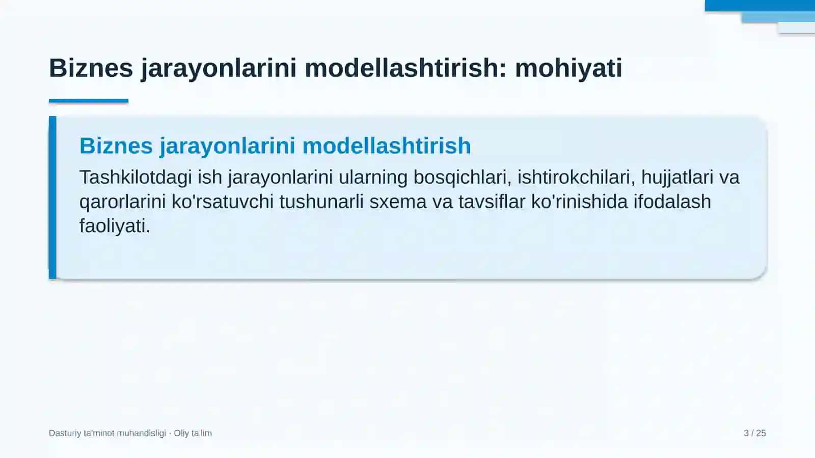 maktabdan tashqari ta'lim muassasalarida biznes jarayonlarini modellashtirish 4284 3