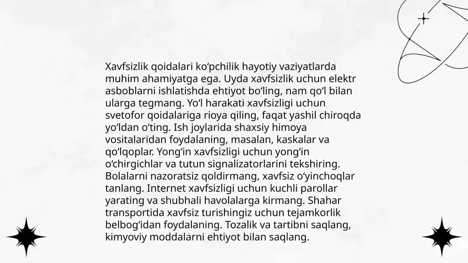 Foydalanish boʻyicha yoʻriqnomani yaratish 3