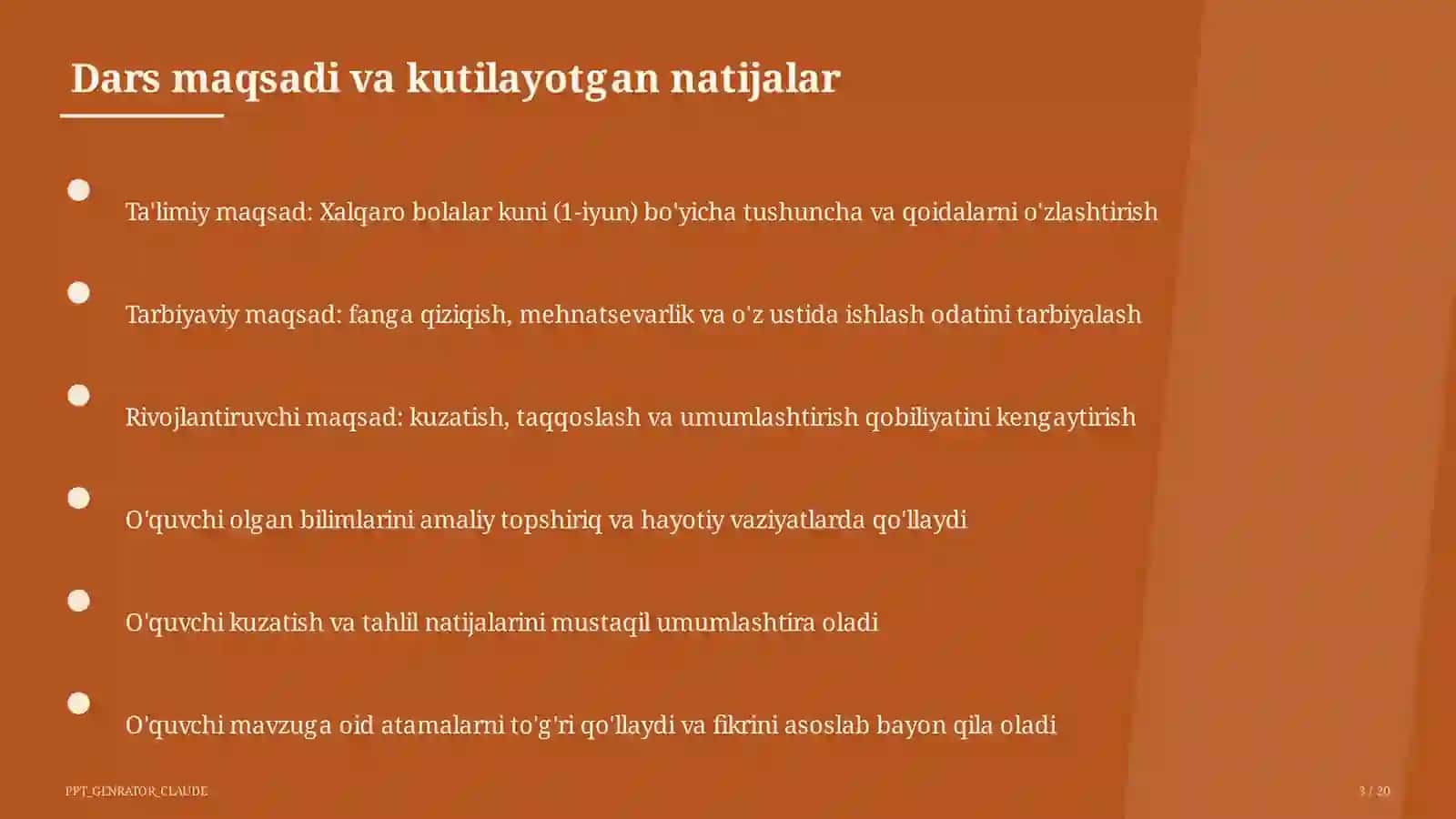 Sinf soati va tarbiyaviy tadbirlar 3