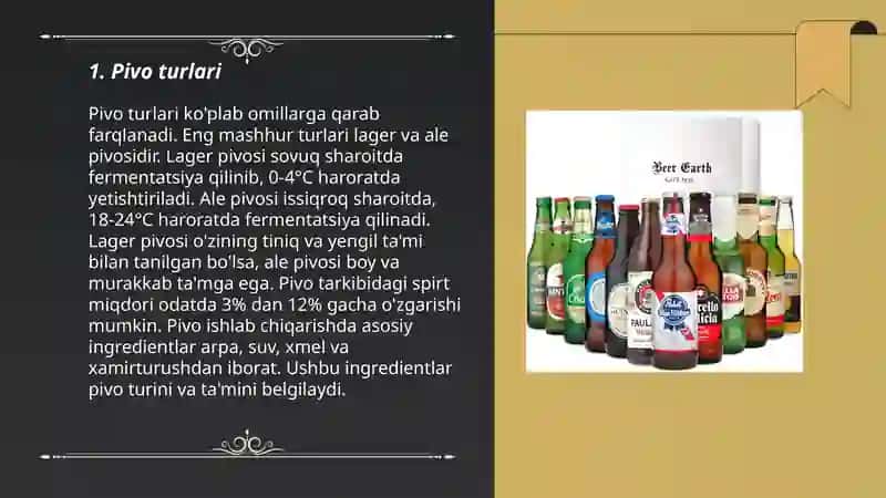 Pivo mahsulotlari 3