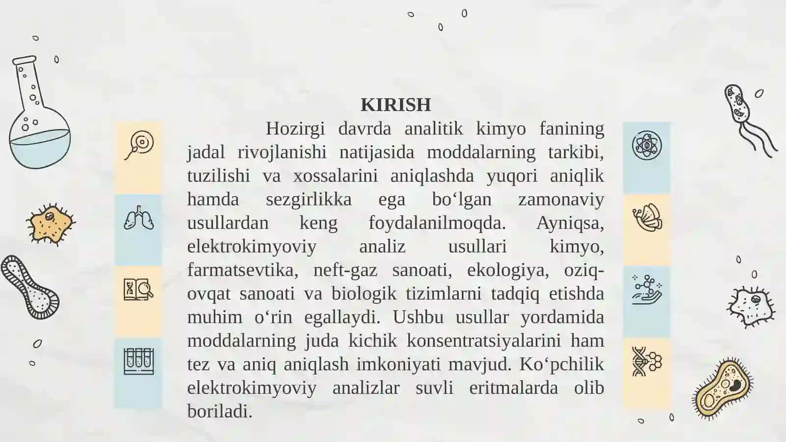 Suvsizeritmalarning elektirkimyoviy analiz usullari 3