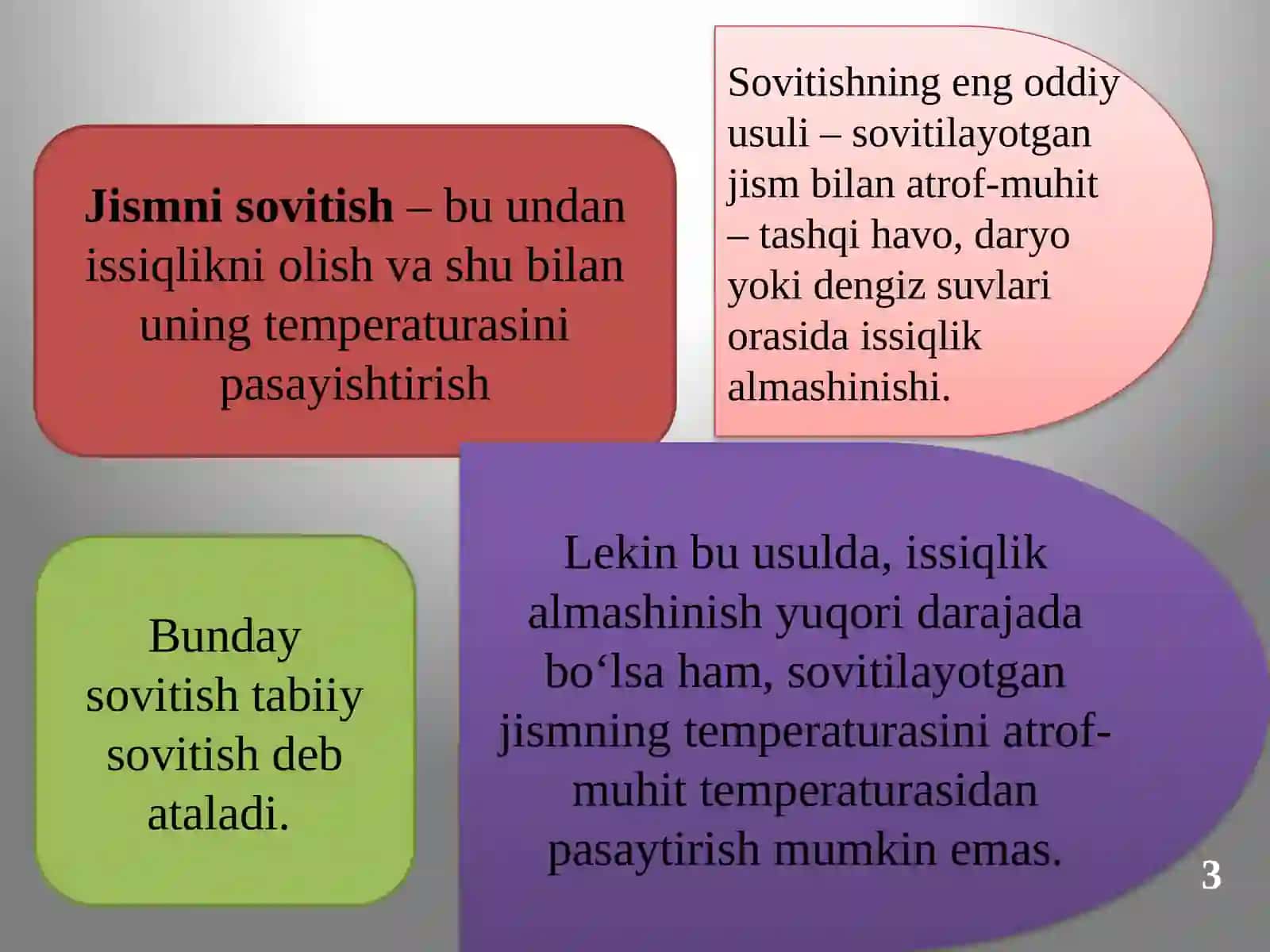Sovuqlikolishusullari 3