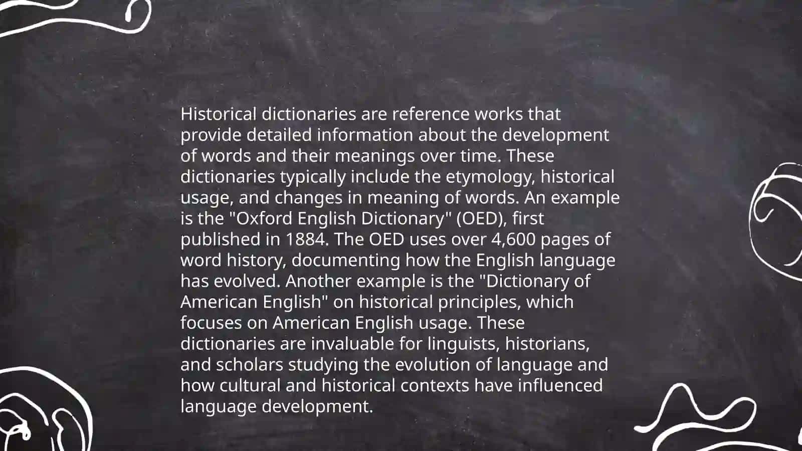 Historical Dictionaries 3