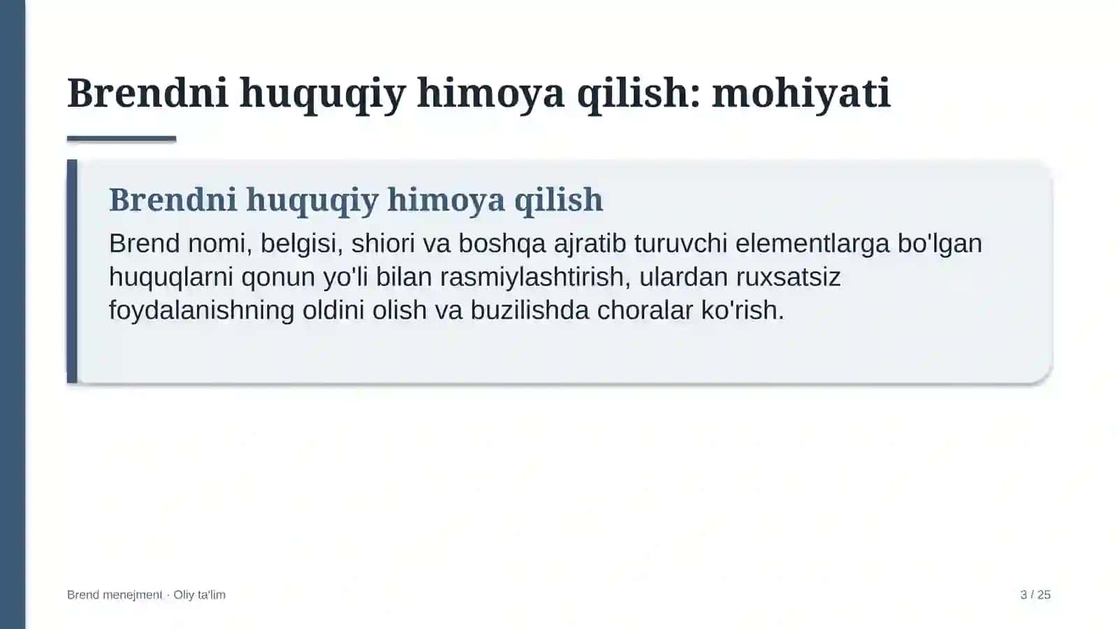 gazeta tahririyatlarida brendni huquqiy himoya qilish 8681 3