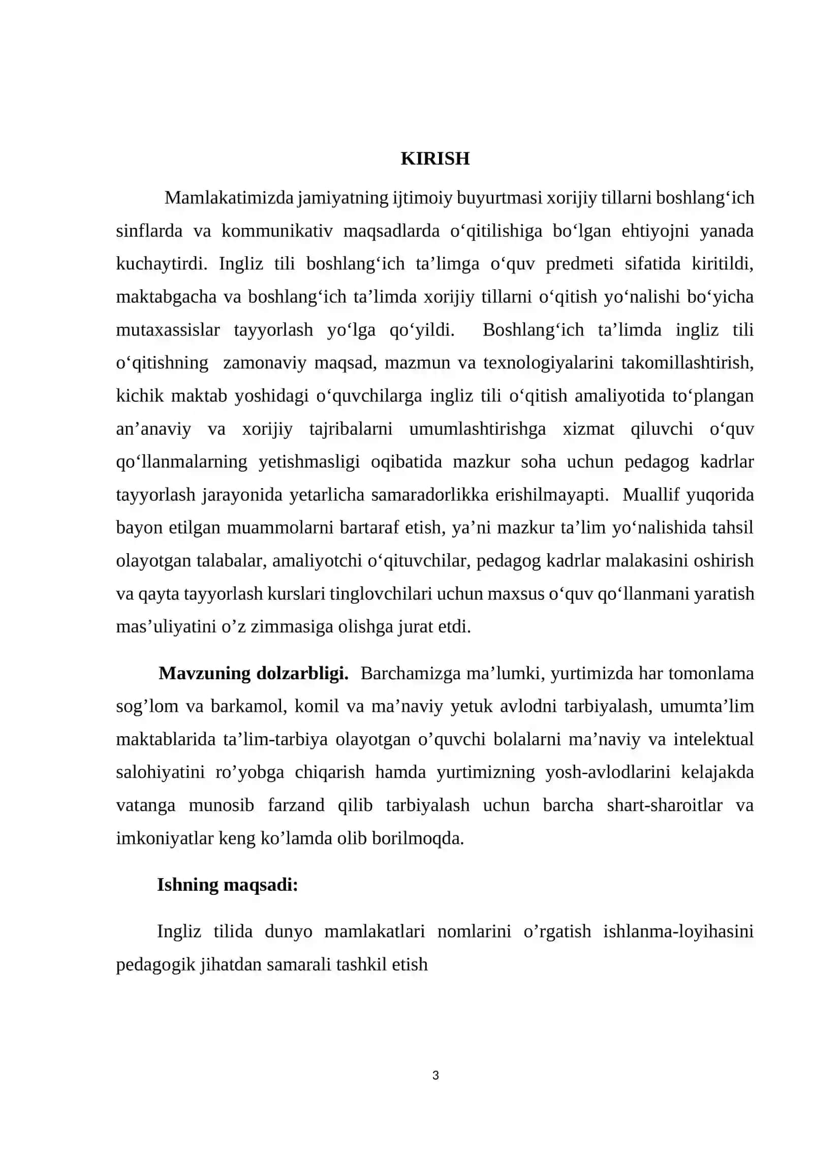 BOLALAR PEDAGOGIKASI 3