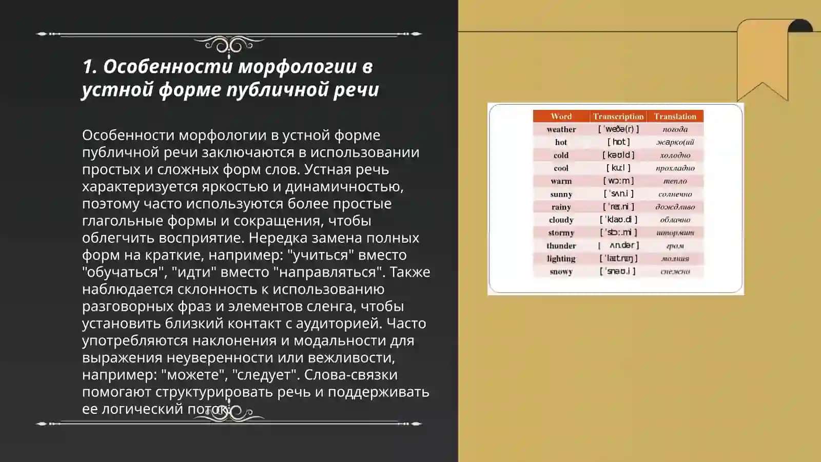 Устная форма публичной речи 3
