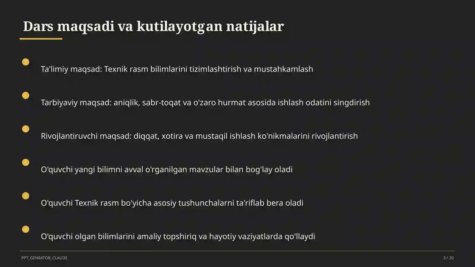 Texnik rasm (8-sinf) 3