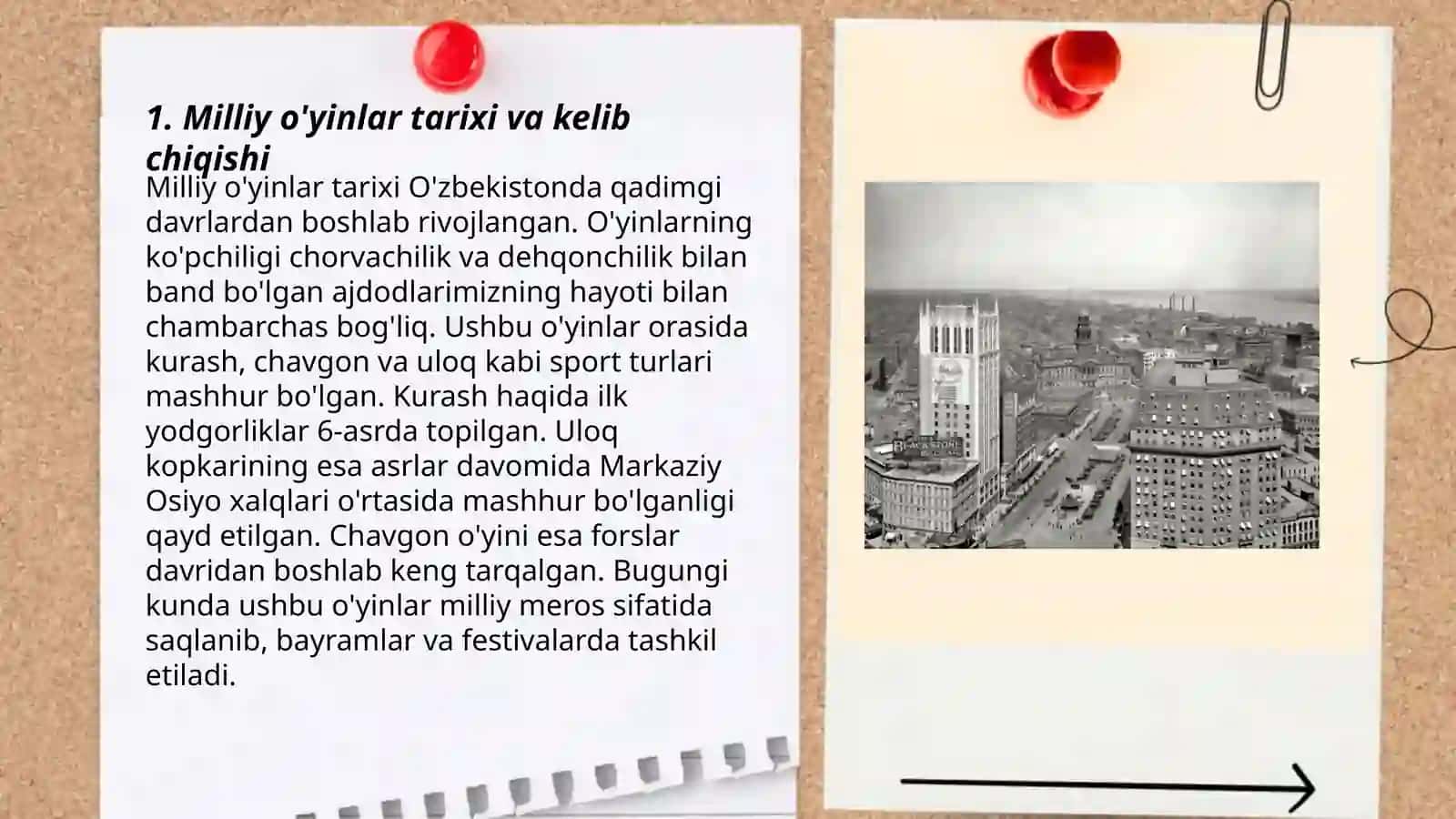 Milliy va harakatli o'yinlar tarixi "turkumlari" rivojlanish bosqichlari va pedagogik ahamyati 3