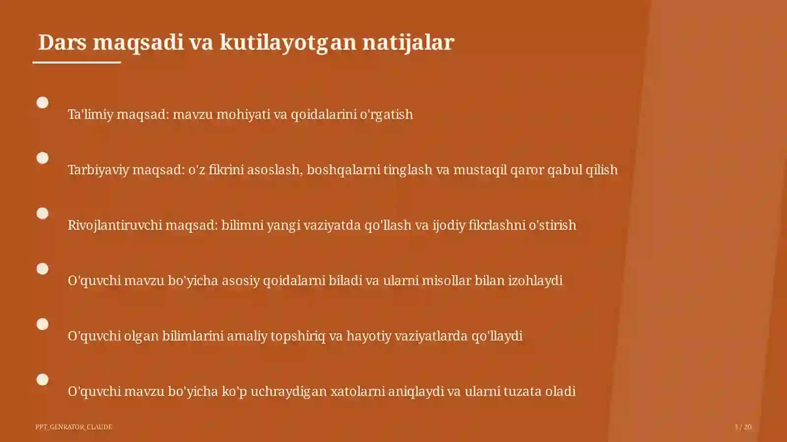 Aniq integral va yuzalarni hisoblash (11-sinf) 3