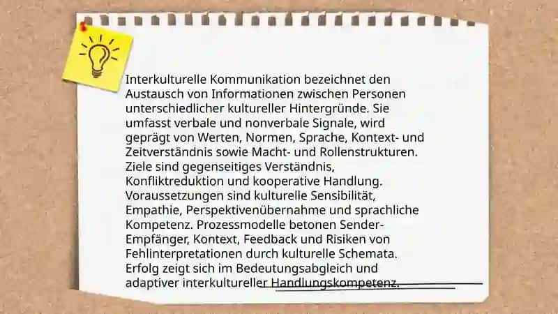 Interkulturelle Kommunikation 3
