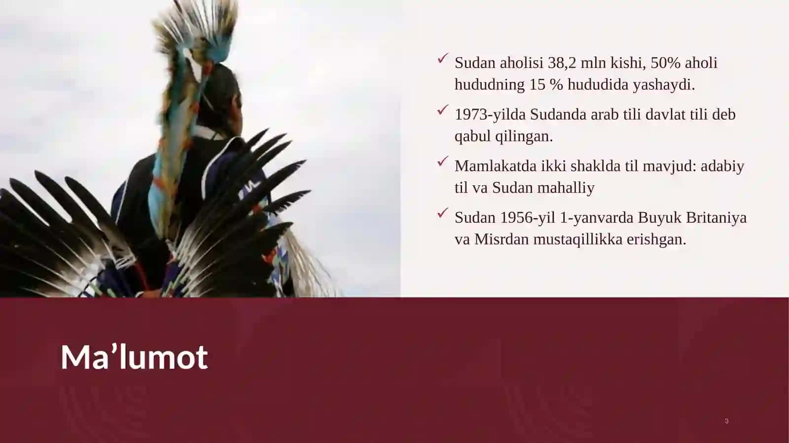 PPT Sudanda til vaziyati 3