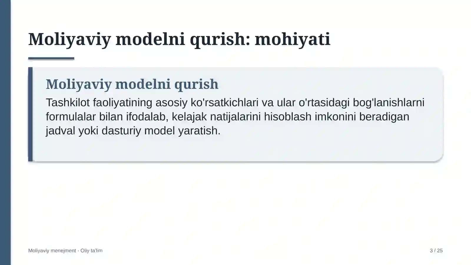 [Sartaroshxonalarda moliyaviy modelni qurish] 3