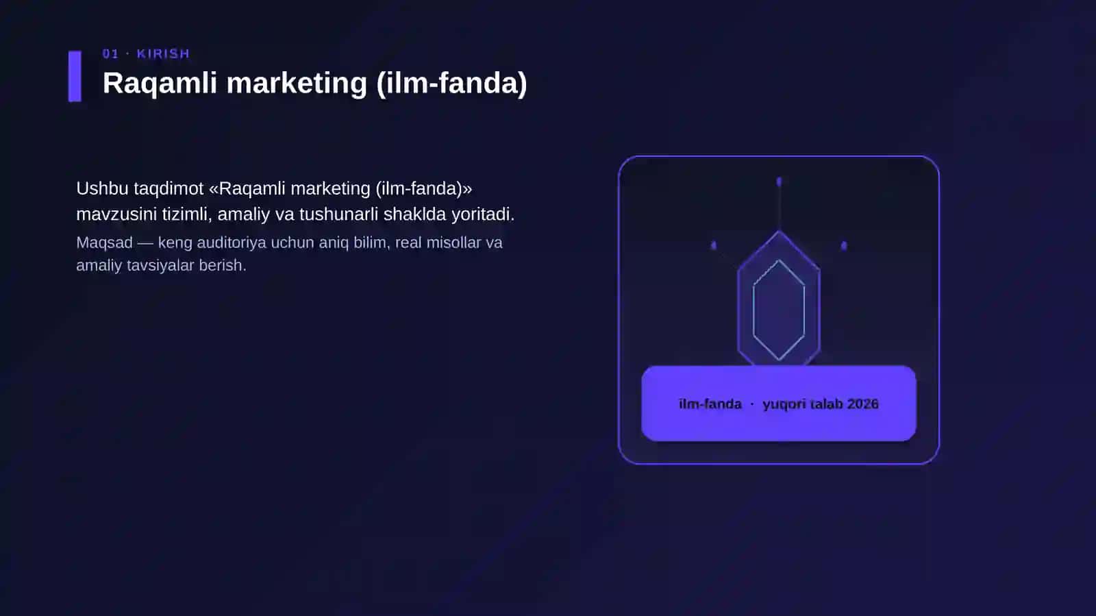 Raqamli marketing (ilm-fanda) 3