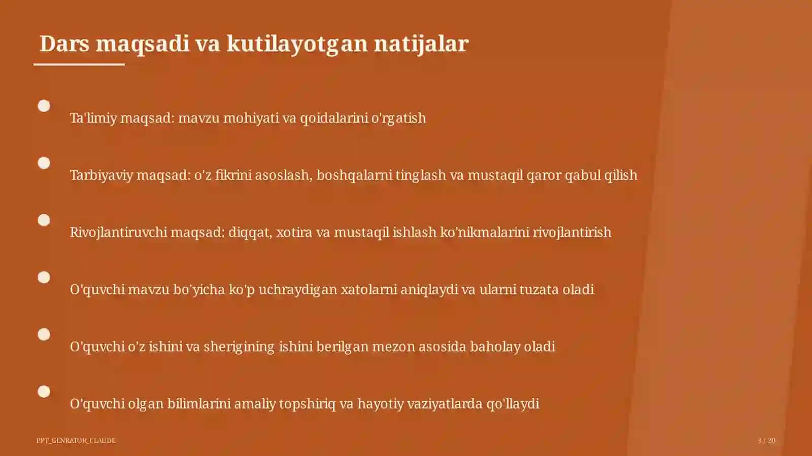 Nutq madaniyati va notiqlik san'ati (10-sinf) 3