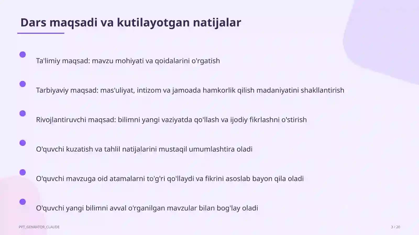 Qon aylanish va nafas olish organlari (4-sinf) 3