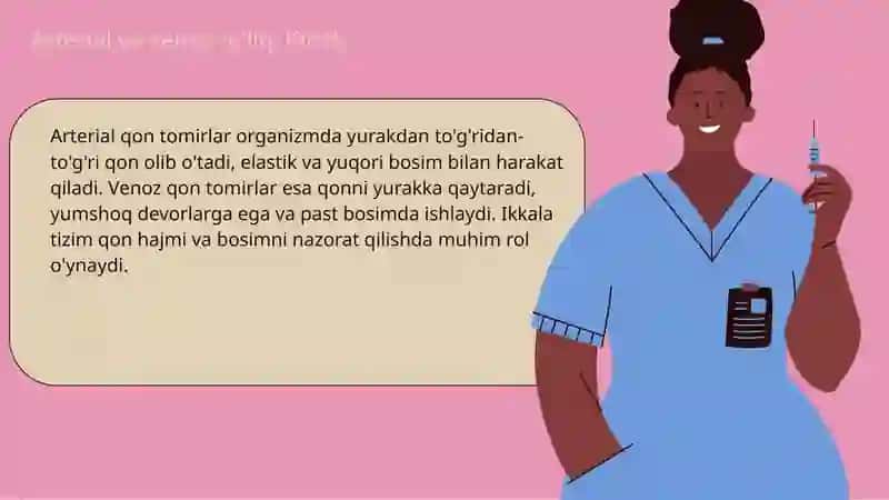 Arterial va venoz to'laqonlik.Qon quyish va qon yo'qotish 3