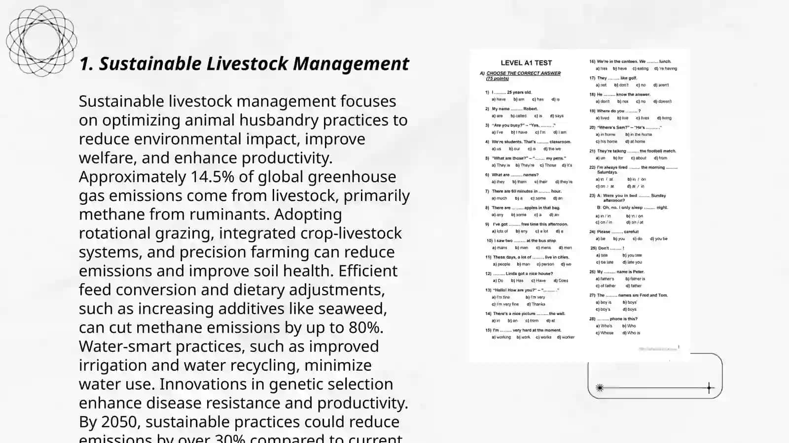 Sustainable Livestock Management 3