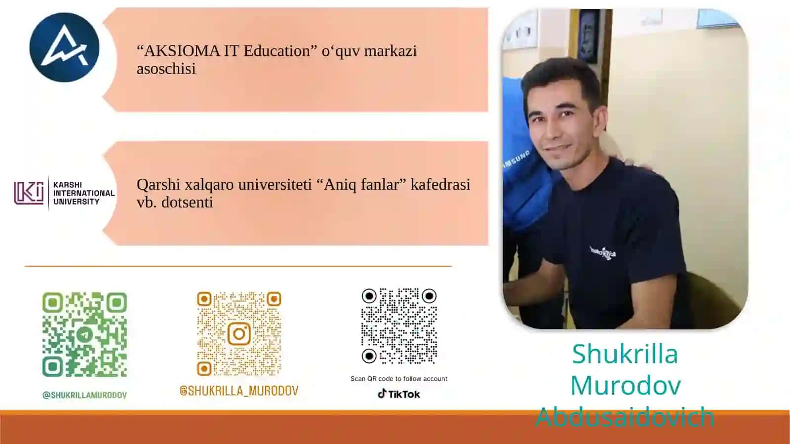 Iqtisodiyotda axborot kommunikatsion texnologiyalari va tizimlar fanidan ma’ruzamashg‘ulotidaftari 3