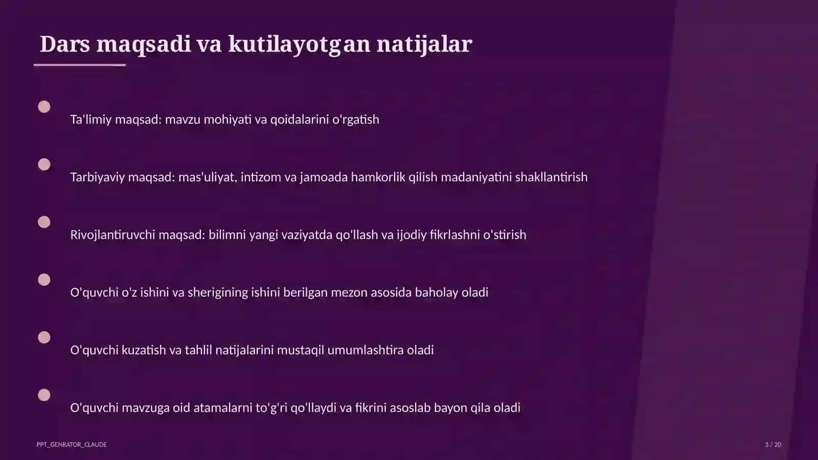 Boshlang'ich sinf: Matematika (1–4) — o'quvchilar uchun 3