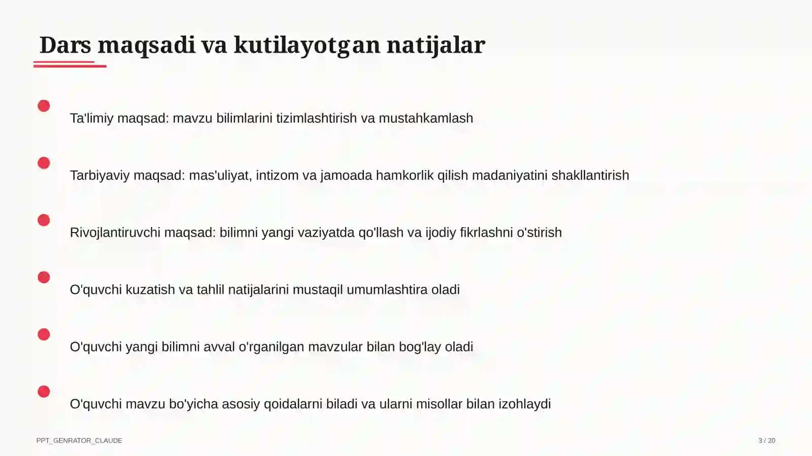 Sinf soati va tarbiyaviy tadbirlar 3