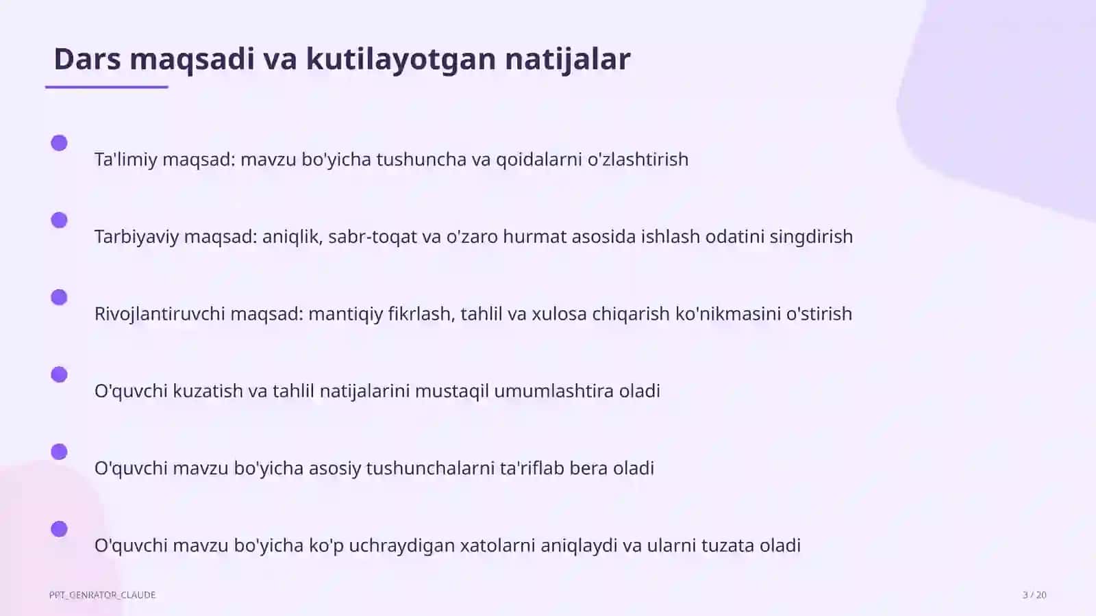 Mening oilam: rus tilida so'zlashuv (3-sinf) 3