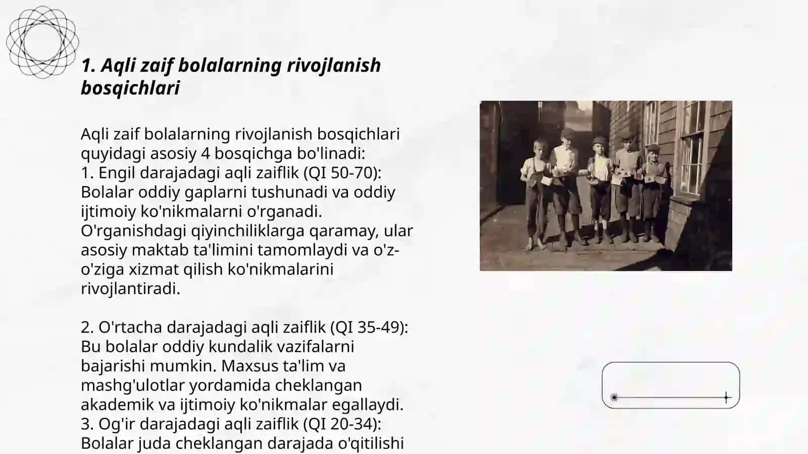 Maktabgacha yoshdagi aqli zaif bolalar 3