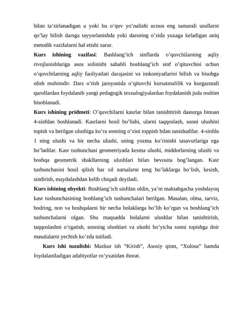 NATURAL SONLAR MUSBAT VA MANFIY VA KASR SONLAR USTIDA AMALLARNI OʻQITISH METODIKASI 3