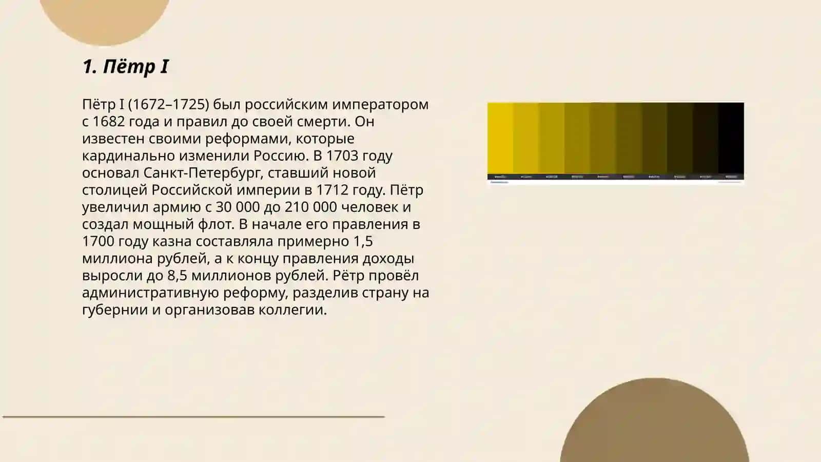 Пётр I 3