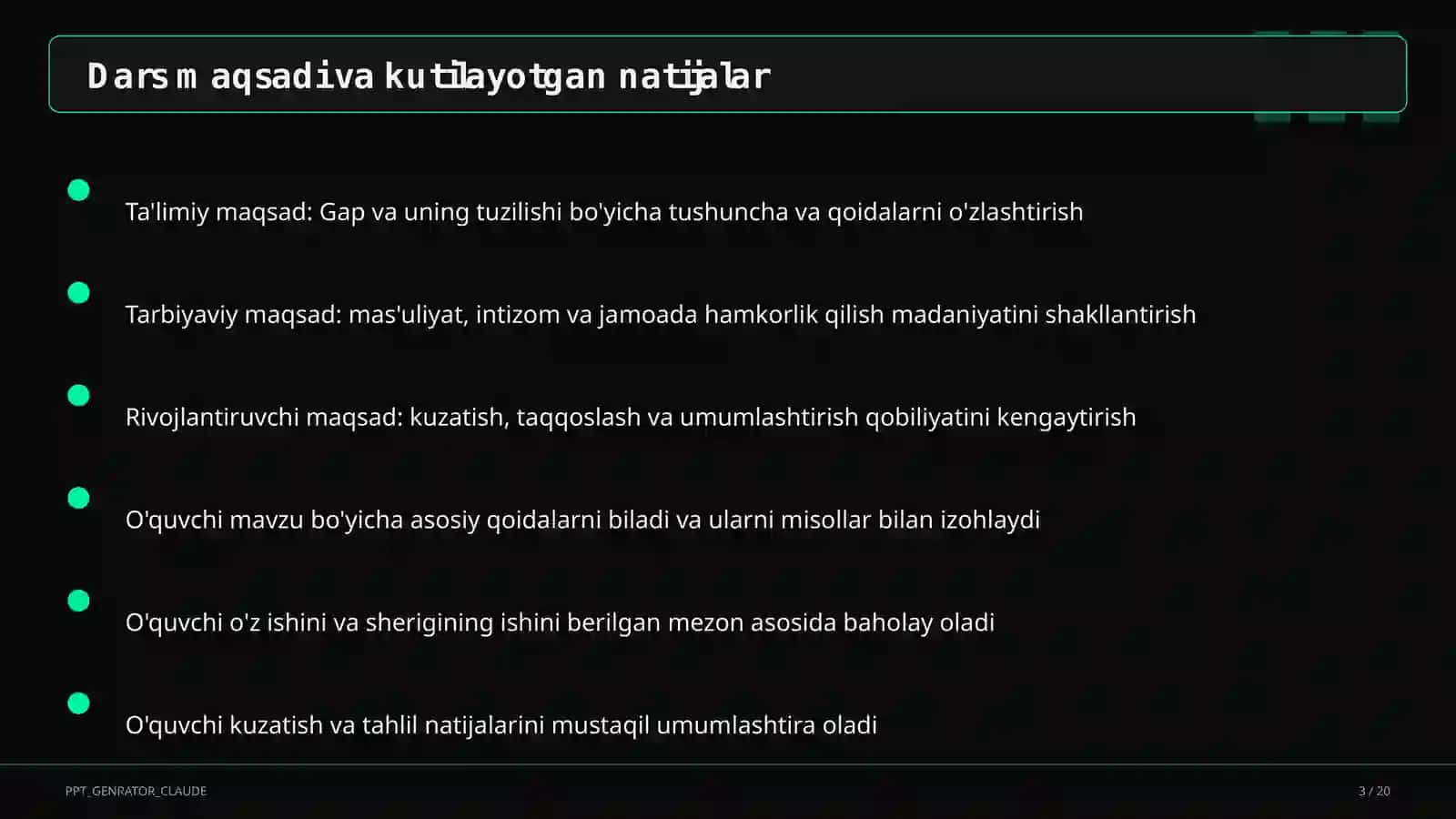 Gap va uning tuzilishi (1-sinf) 3