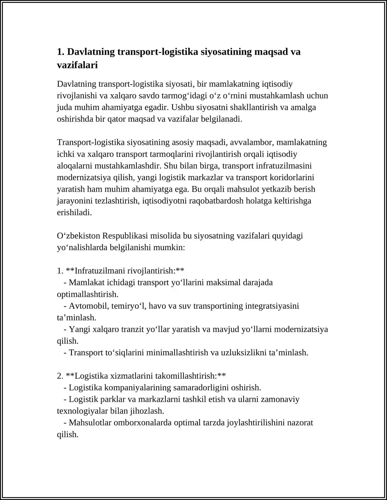 DAVLATNING TRANSPORT LOGISTIKA SOYOSATI 3