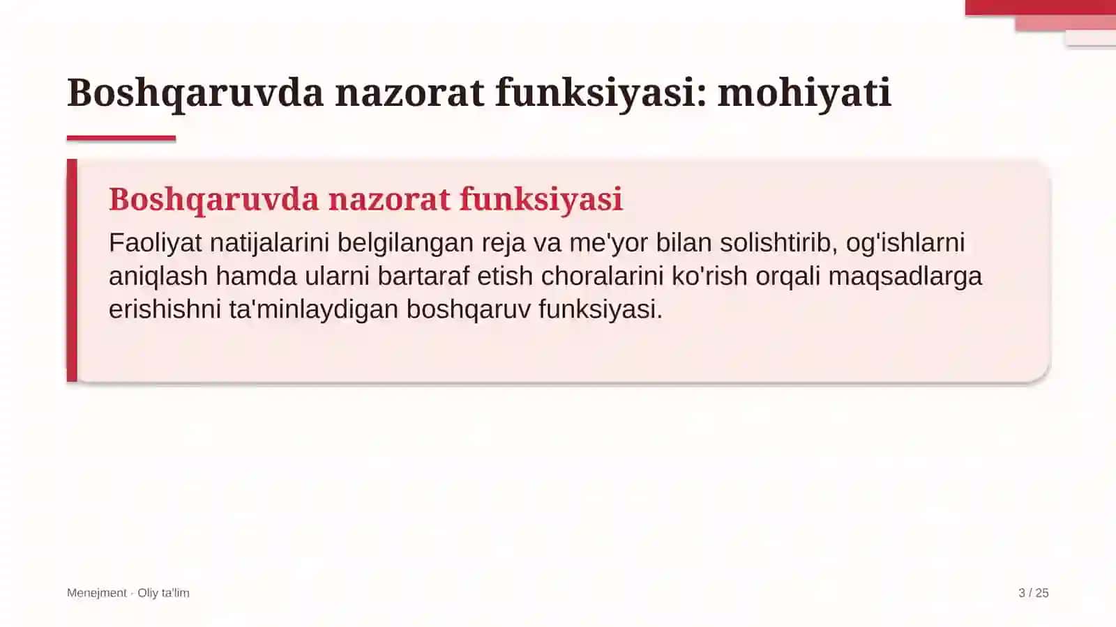 maktabdan tashqari ta'lim muassasalarida boshqaruvda nazorat funksiyasi 9535 3