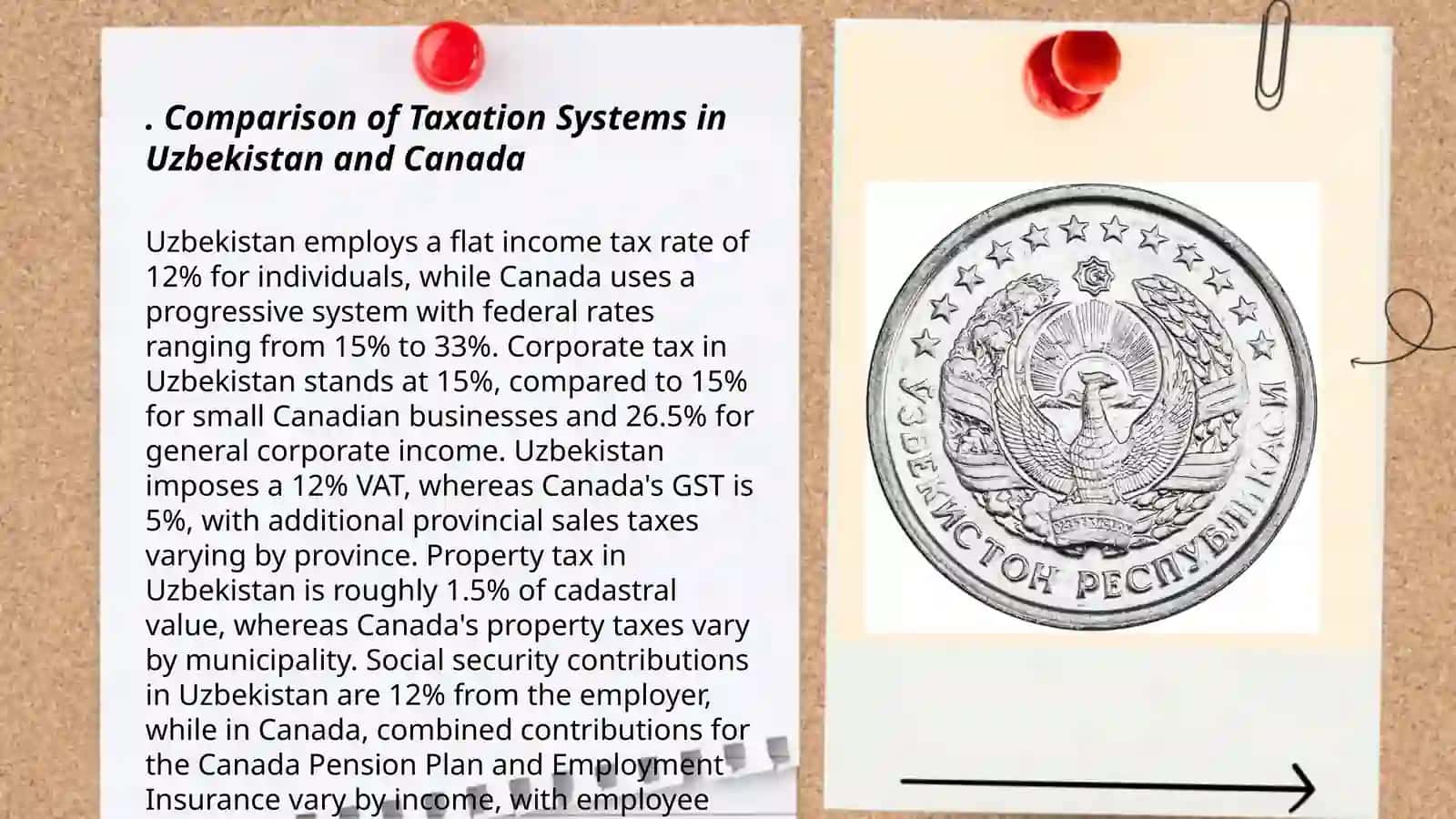 Comparison of Taxation Systems in Uzbekistan and Canada 3