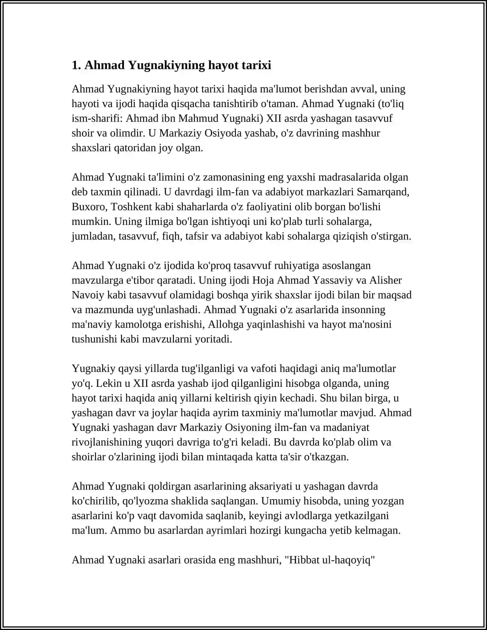 AHMAD YOGNAKIY HAYATI VA IJODI 3