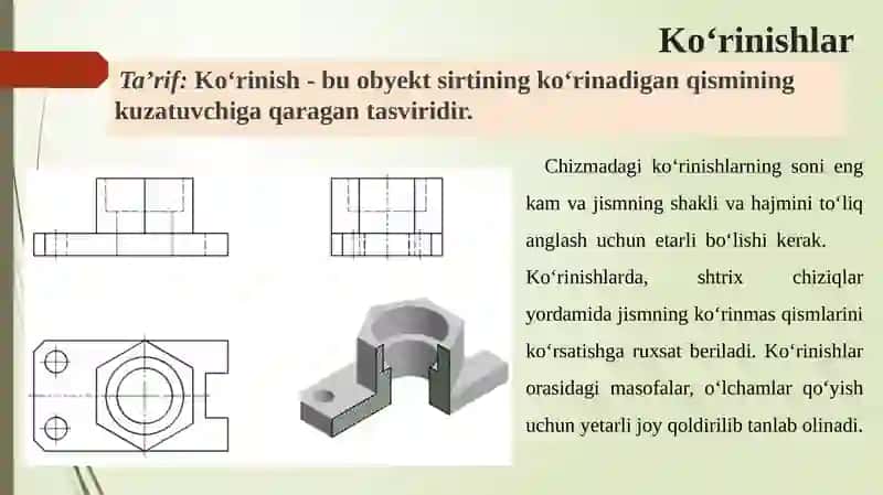 Proeksion chizmachilik 3