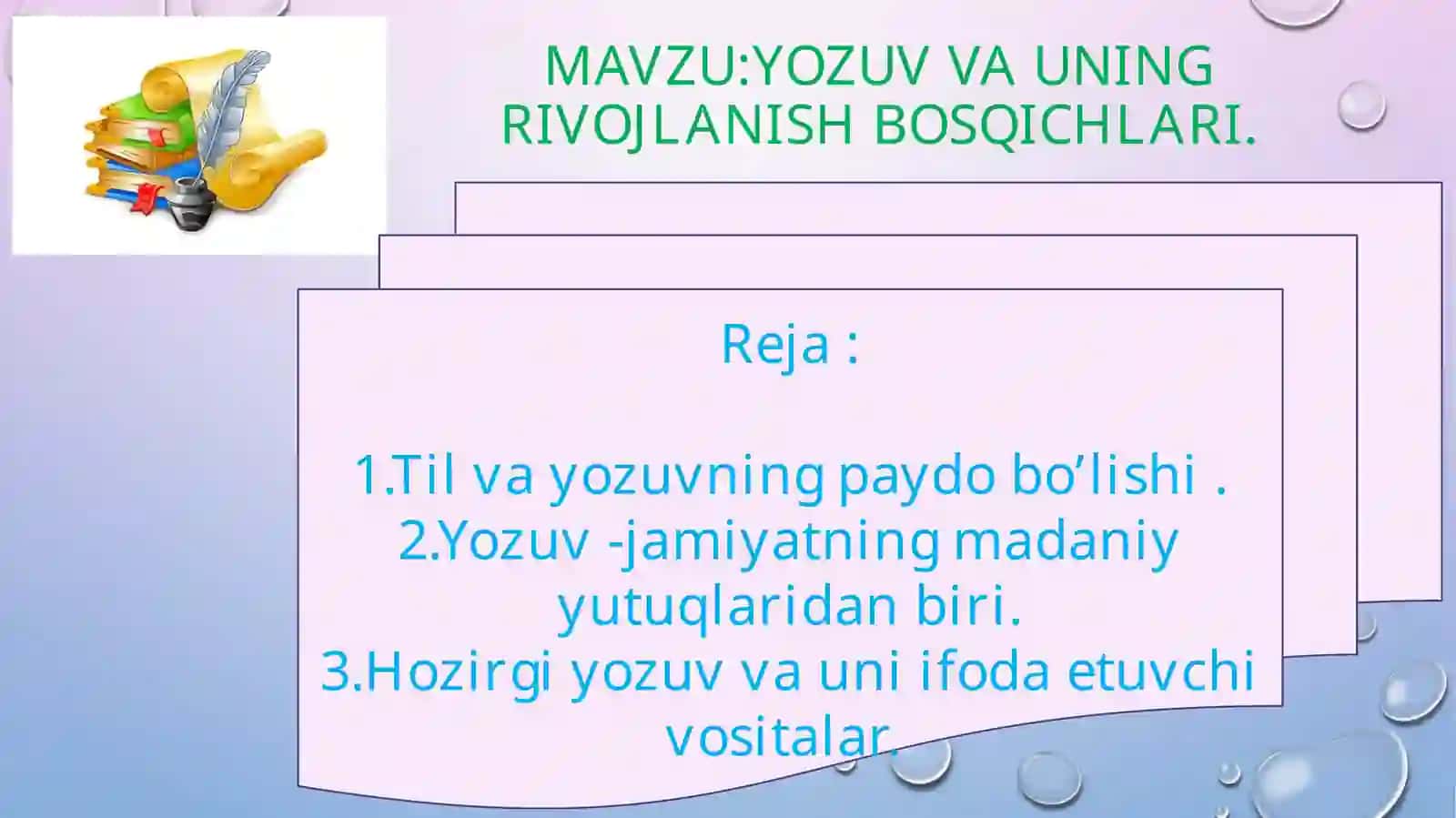 Oʻzbek Tilining sohada qo'llanishi 3