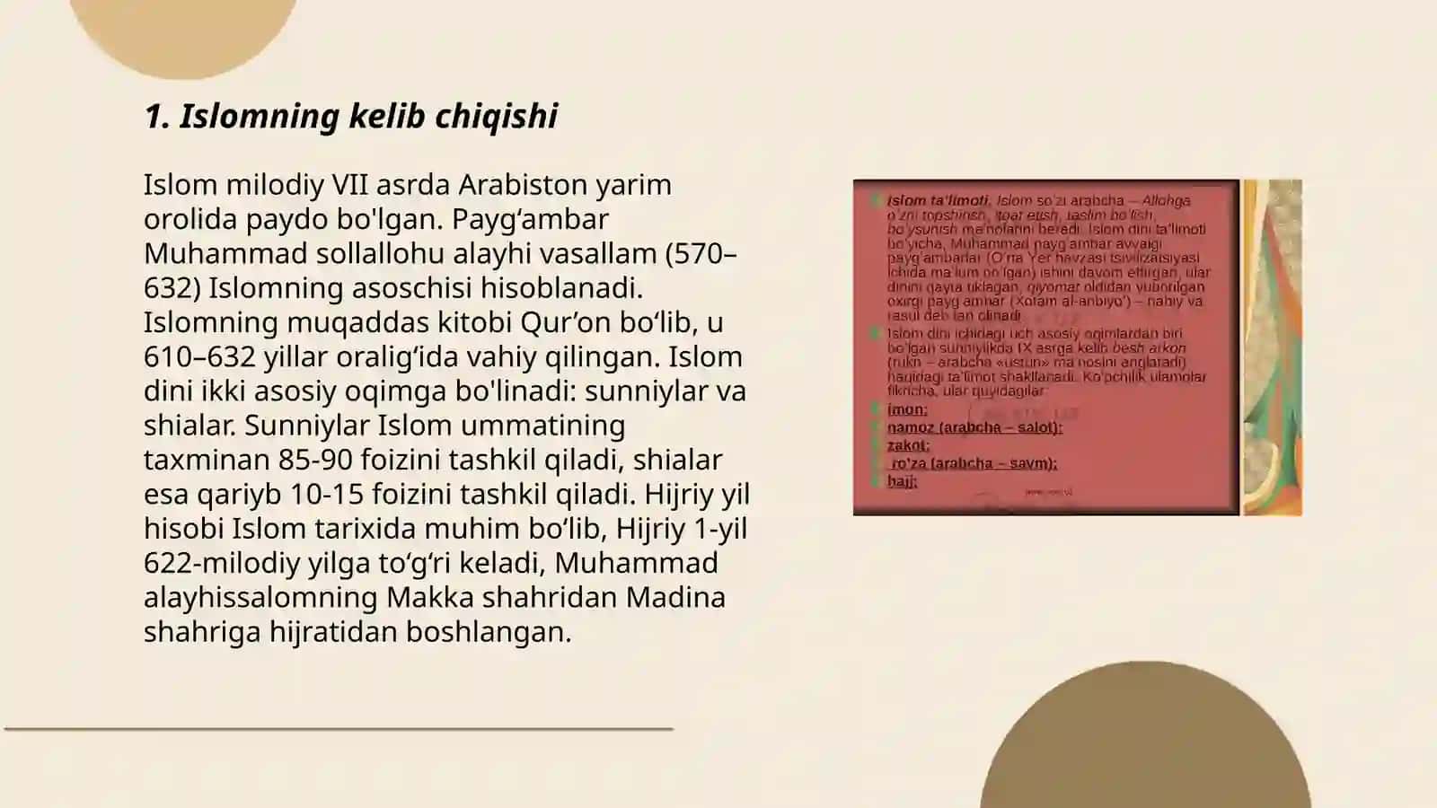 Islom dini va uning asosiy ğoyalari 3