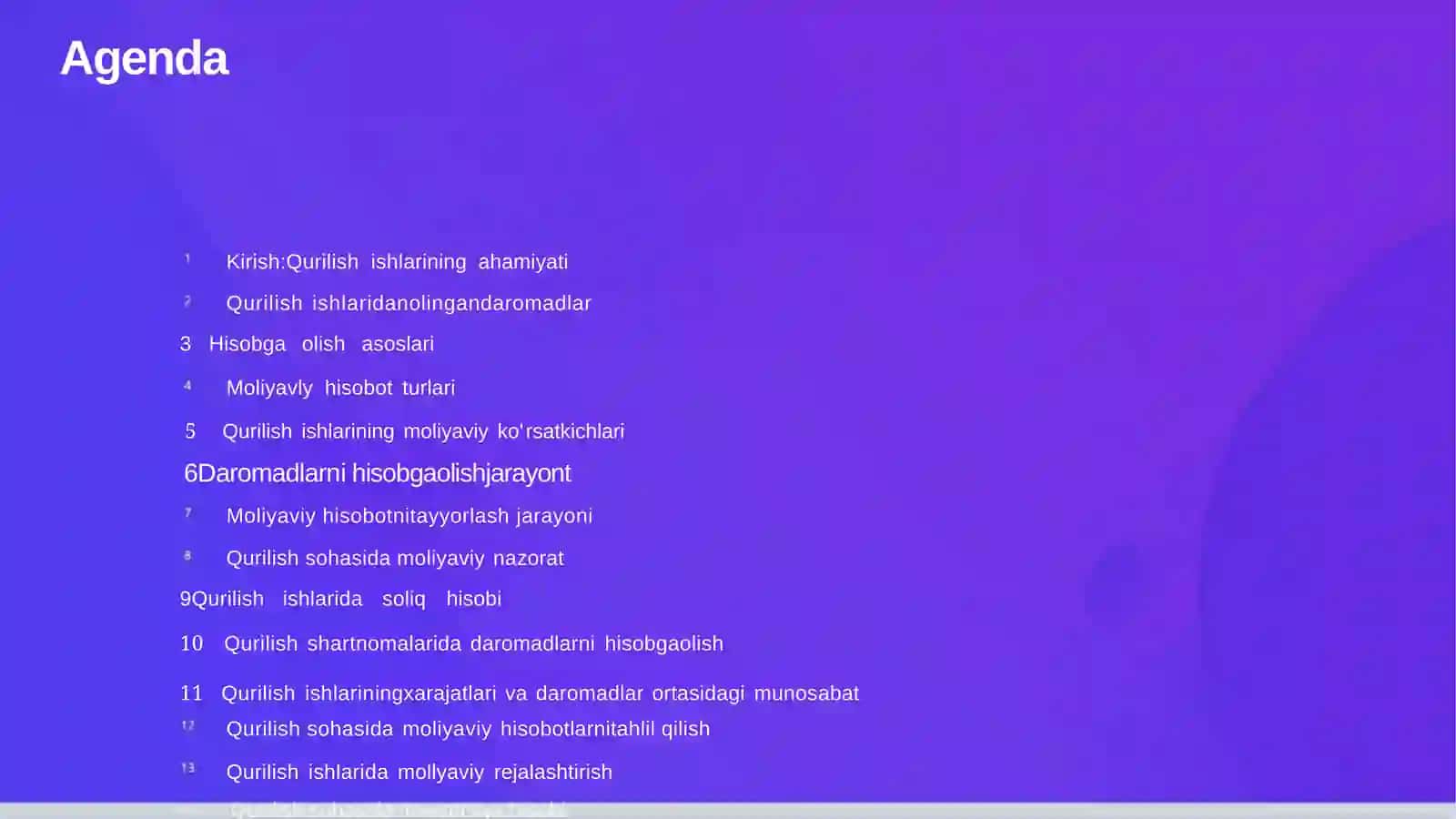 DAROMADLARNI HISOBGA OLISH JARAYONI 3