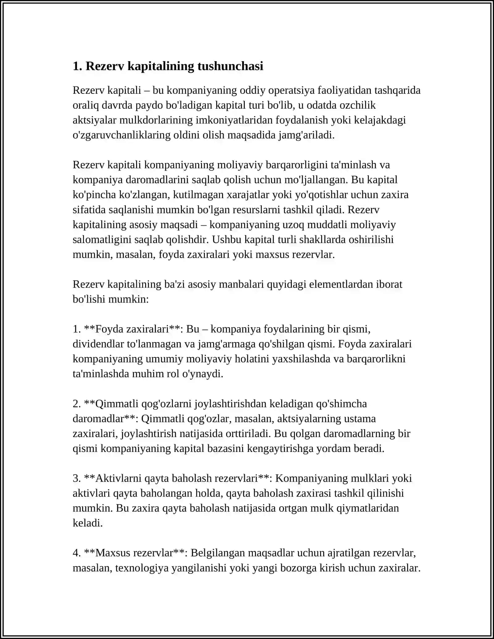 REZERV KAPITALI HISOBI VA UNING AUDITI 3