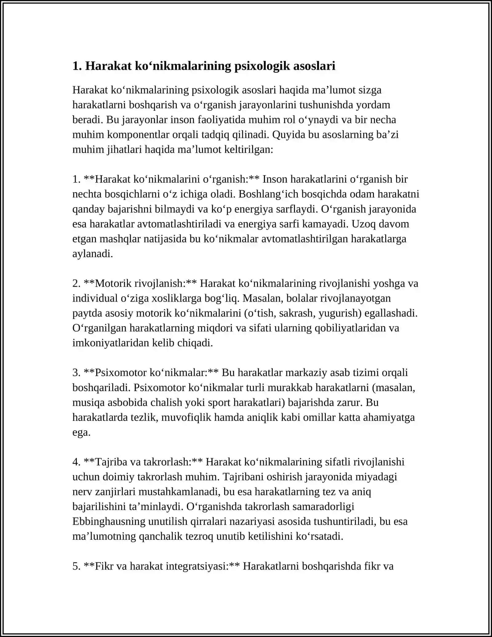 TA’LIM JARAYONIDA BOLALAR HARAKAT KO‘NIKMALARINING SHAKLLANISH QONUNIYATLARI 3