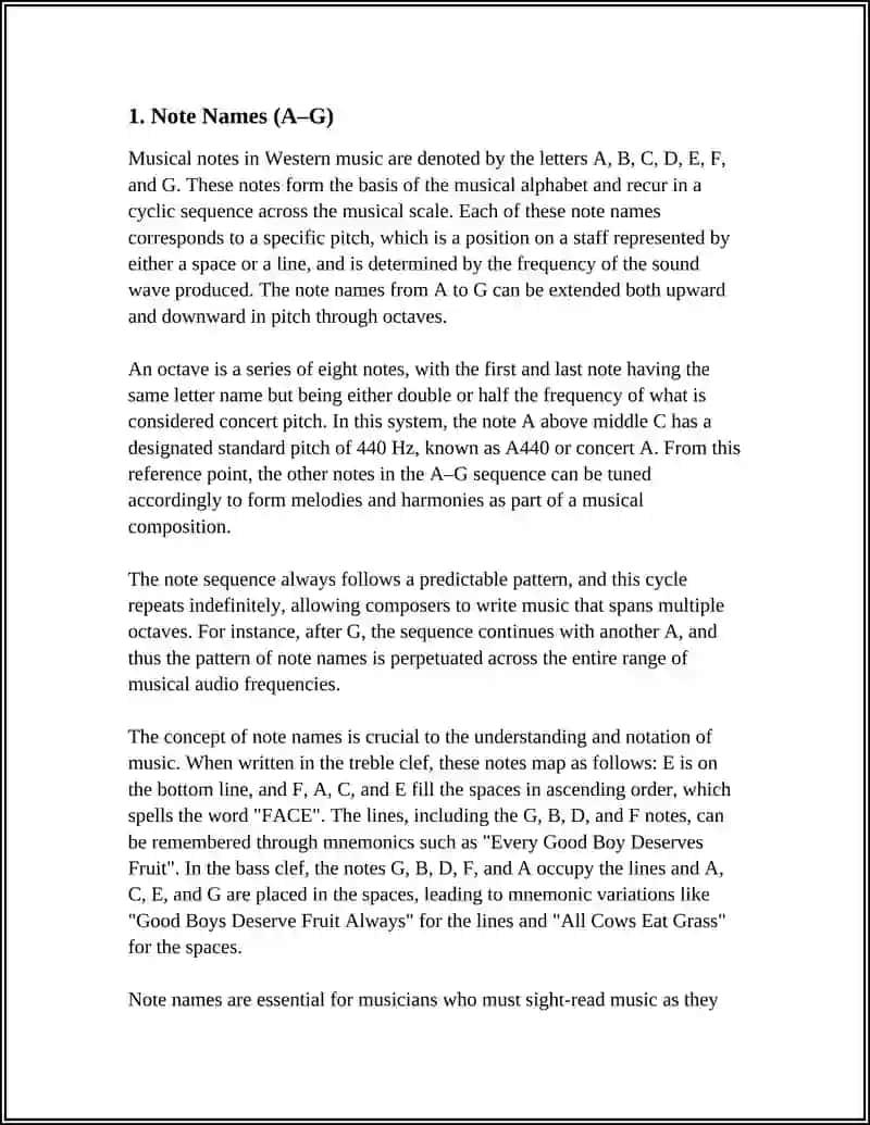 MUSICAL NOTES 3