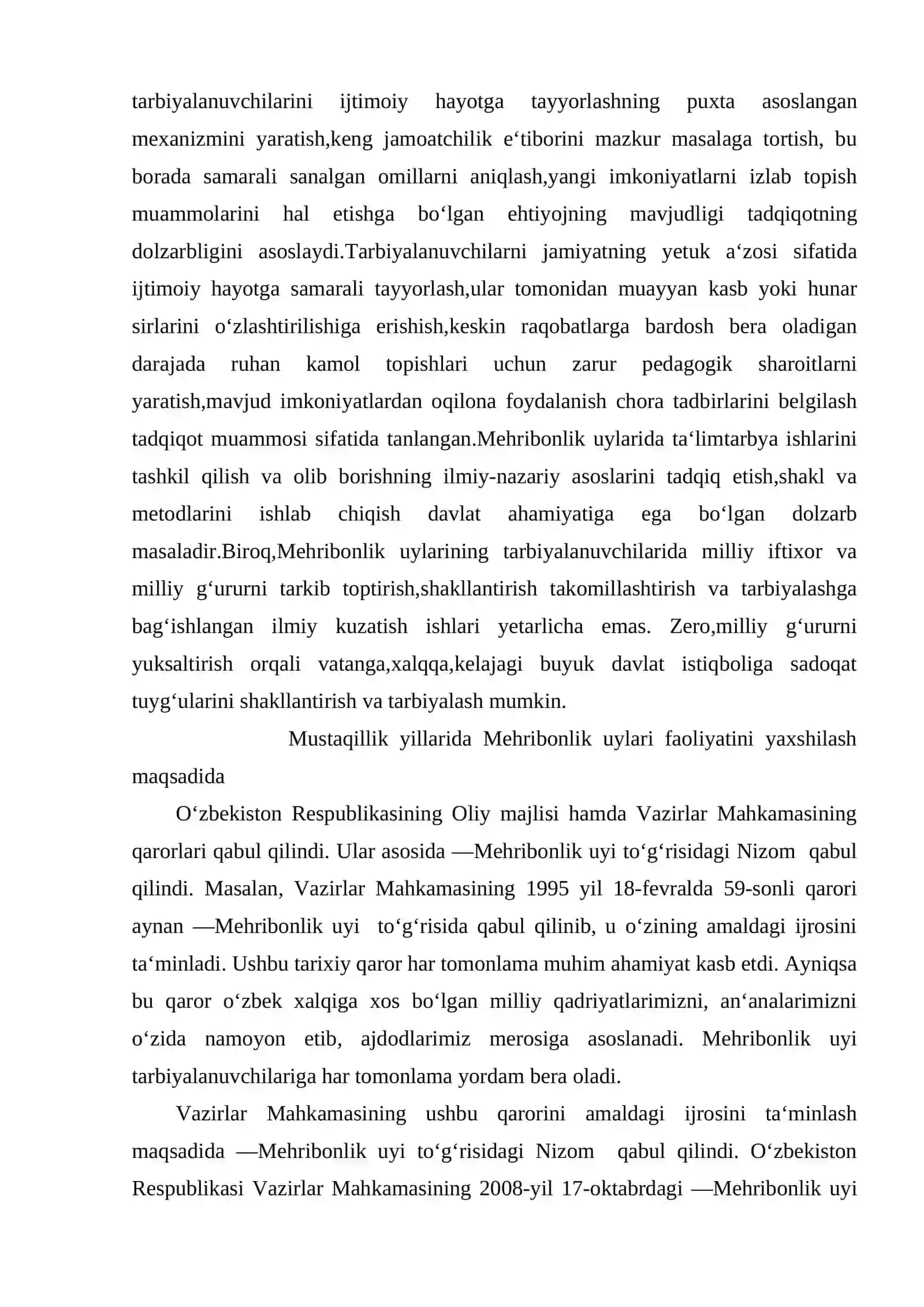MURUVVAT UYLARI TUZULISHI 3