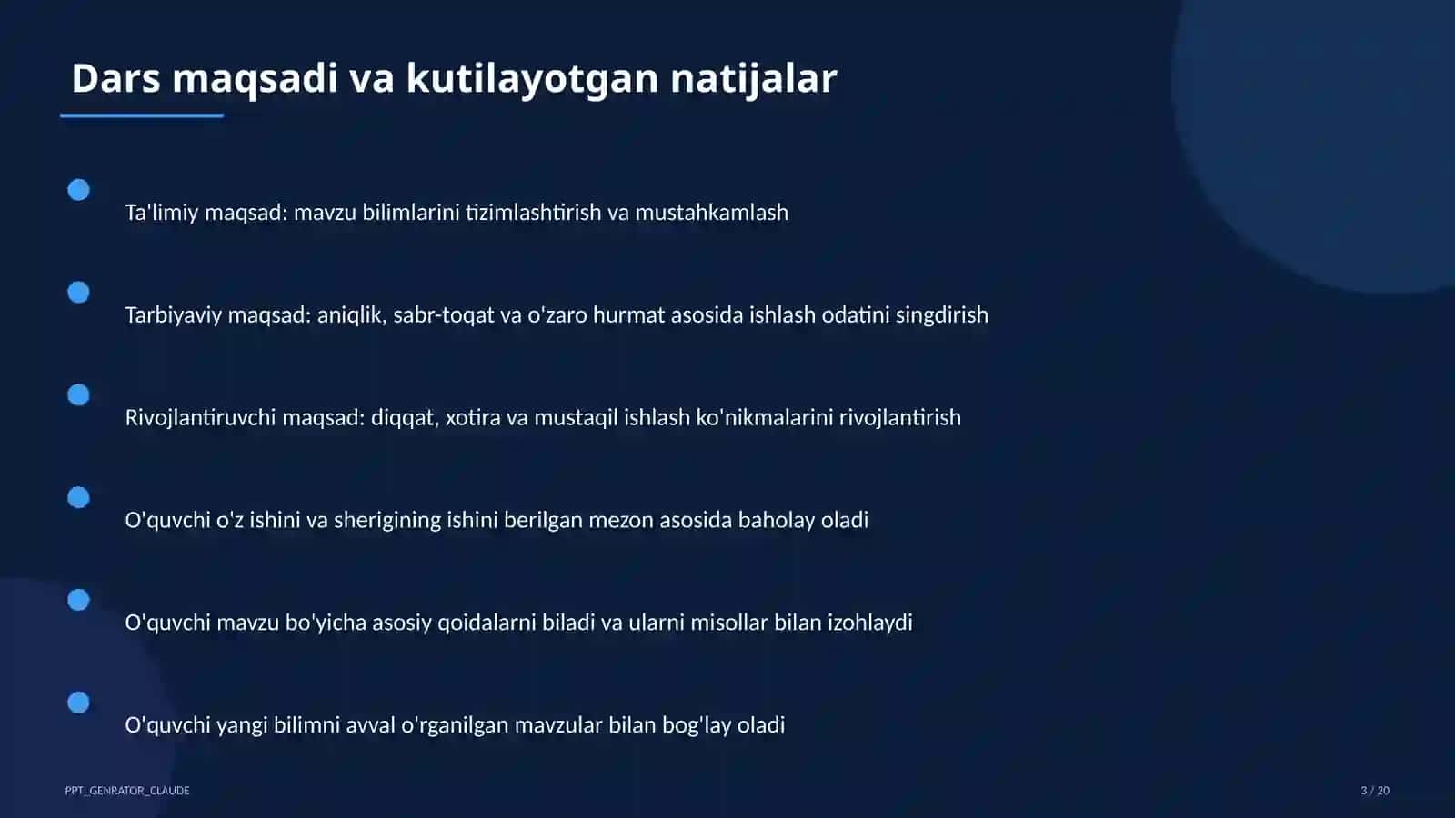 Sun'iy intellekt vositalari o'qituvchi uchun 3